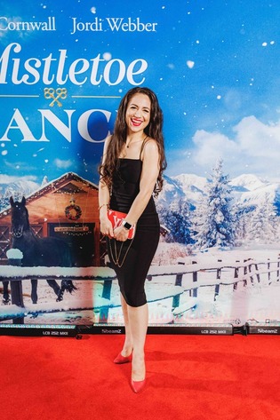 Marianna Psaltis at the Mistletoe Ranch Premiere at the Gold Coast Australia