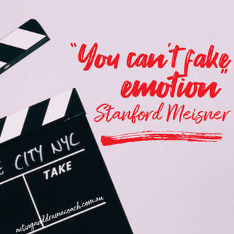 You Can't Fake Emotion, Stanford Meisner